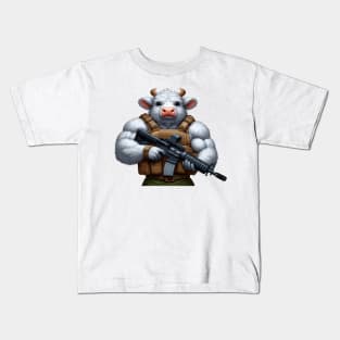 Fluffy Cow Kids T-Shirt